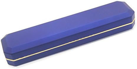 AVESON Lüks Kolye Kutusu, kadife Mücevher Kutusu Saklama kutusu Organizatör Tutucu ile led ışık, mavi