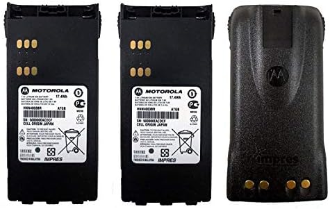 HNN4003BR Motorola Orijinal Impres Pil OEM Paketi 2 Li-İon 7.4 V, 2500mAh