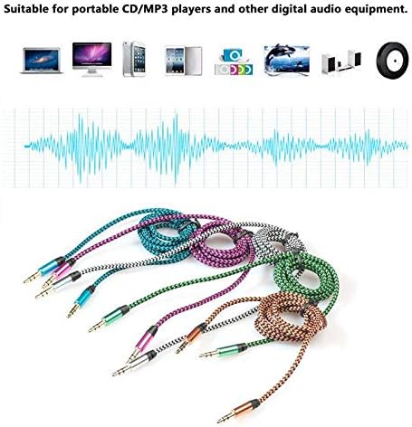 Davitu Kabloları, Adaptörleri ve Soketleri-3.5 mm Stereo Araba Yardımcı Ses Kablosu araba hoparlörü Çalar Stereo Yardımcı Ses