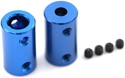 Temel Cep Telefonu Kılıfları CNC Parçaları Çoğaltıcı Alüminyum Alaşım Kaplin 3D Yazıcılar için Mavi Esnek Şaft Çoğaltıcı Step