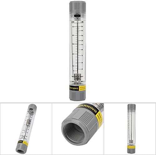 Tüp Tipi Debimetre, Tüp Tipi Sıvı Debimetre 1-10GPM/ 5-50GPM Sıvı Debimetre, Suyu Ölçmek için (5-50GPM çap φ51mm)