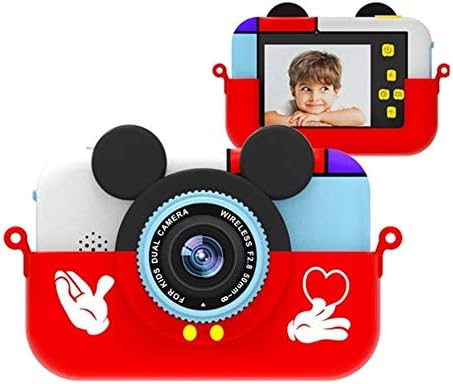 ZQALOVE Mini Çocuk Dijital Kamera 30MP 2.4 İnç IPS Ekran 1080 P HD Video Özçekim SLR Çocuk Oyuncak Kamera Doğum günü hediyesi
