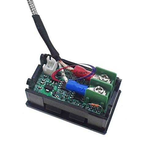XH-B310 Dijital Tüp LED Ekran Termometre 12 V Sıcaklık Ölçer M6 Termokupl Test Cihazı-30~800C Termograf (Kırmızı)