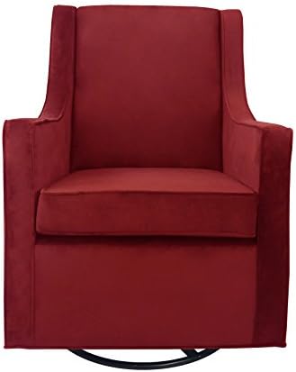 Eğlenceli Mobilyalar Posh Planör Yetişkin Sandalye, Kırmızı