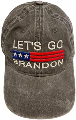 Gidelim Brandon 2134 Anti Biden İşlemeli Ayarlanabilir Trump 2024 MAGA Kap Şapka