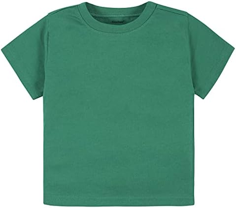Gerber Bebek Yürüyor 5-Pack Katı Kısa Kollu T-Shirt Jersey 160 GSM