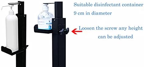 Ayak Kumandalı El Dezenfektanı Standı, Fotoselli Pedallı El Dezenfektanı Dispenseri Standı Yüksekliği Ayarlanabilir El Dezenfektanı