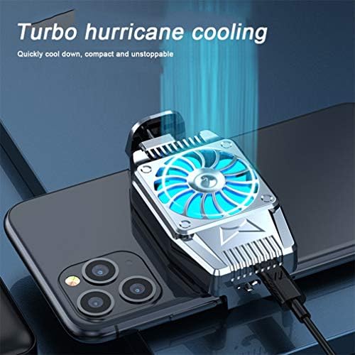 Evrensel Mini cep telefonu soğutma fanı radyatör Turbo Hurricane oyunu soğutucu cep telefonu serin ısı emici