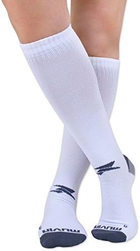 Muvın Katı Diz-Yüksek varis çorabı için Kadın ve Erkek-Koşu, Yürüyüş, Konfor, Dolaşımını-Buzağı Desteği Çorap