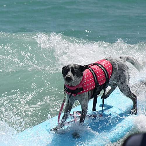 BTSS Köpek Can Yeleği, Köpekler için Can Yeleği, Pet Saver Can Yeleği, Köpek Yüzdürme Yelek Neopren Köpek Can Yeleği Yüzme ve