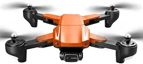 Video Hava Fotoğrafçılığı Yetişkinler için Drone 4K 6CH Quadcopter Otomatik Fotoğraf - Turuncu 4 Pil