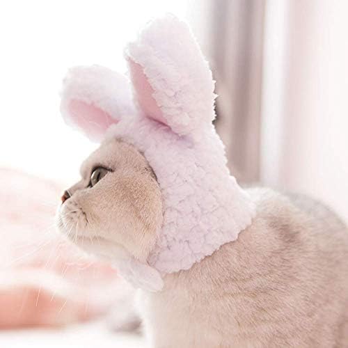 pulabo Pet Başlık Şapka Yeni pet kedi, Köpek, Oyuncak Ayı, Kap, Sevimli Garfield kedi, Tavşan Kulak ve Headdress Rahat ve Çevre