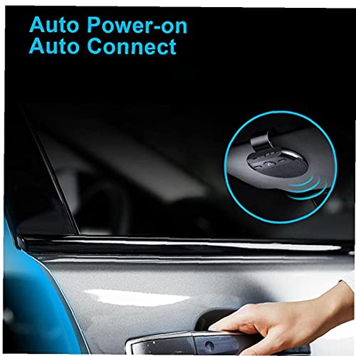 Bluetooth Alıcısı ve verici Kablosuz araç hoparlörü Kiti Eller Serbest Araç Güneşlik Hoparlör Seti araç şarj cihazı ile