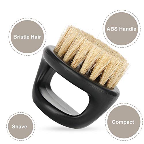 Sakal Temizleme Fırçası, 3 Stilleri Kıl Fırça İçin Sakal Sakal Seti Sakal Saç Fırçaları Aracı (Siyah İçin Saç İçin Saç Fırçaları