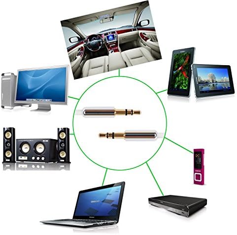 Elelink AUX Ses Kablosu, Kulaklıklar, Hi-Fi Stereo Ses Sistemleri, araç stereoları, radyolar, Bluetooth Hoparlörler ve Kablosuz