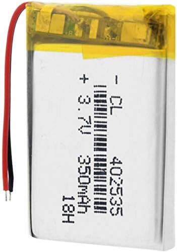 3 7 v 350 mah 402535 Şarj Edilebilir Lityum Polimer Piller Li-Po Pil PCB Modülü ile Li-Ion Battery-2pieces