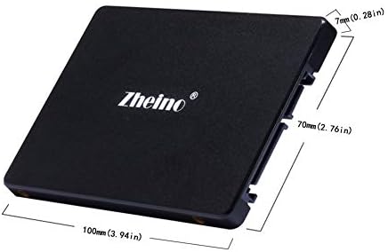 Zheino C3 128 gb SSD 2.5 İnç Sata III 6 GB/S 3D Nand Dahili SSD(7mm) Dizüstü Masaüstü PC için