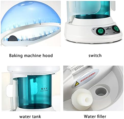 Yüz buhar makinesi ve saç Vapur, taşınabilir Masaüstü yüz buhar makinesi Sıcak buharlı nemlendirici, ev Kullanımı Nemlendirici