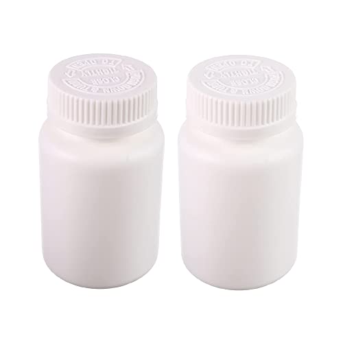 Juvielich 20 ADET 80 ml PE Plastik (Gıda Sınıfı) Şişeler, Sıvı Katı Toz Tıp için Kimyasal Konteyner Şişe