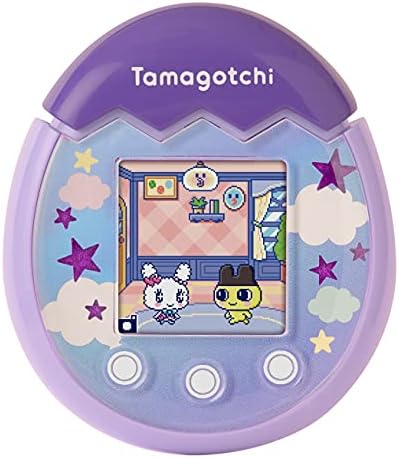 Tamagotchi 42902 Bandai Pix-Kamera, Oyunlar ve Koleksiyon Karakterleri ile Yeni Nesil Sanal Gerçeklik Evcil Hayvanı-Gökyüzü,