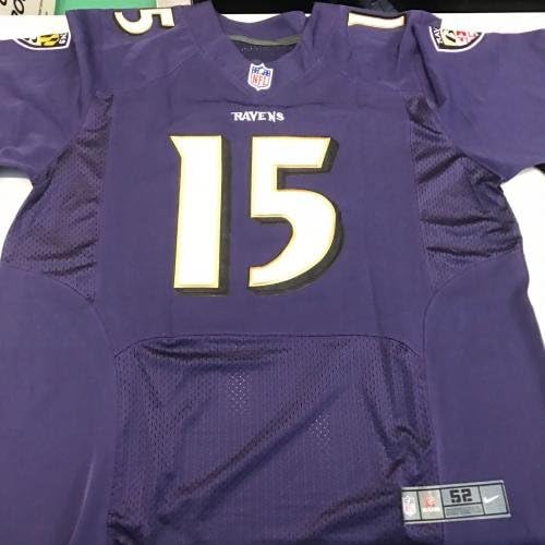 Michael Campanaro, Sahadaki Otantik Nike Baltimore Ravens Formasını İmzaladı-İmzalı NFL Formaları