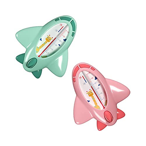 2 Adet Bebek Duş Su Akıllı Su Geçirmez Bebek Duş Su Sensörü Oyuncak (Yeşil)
