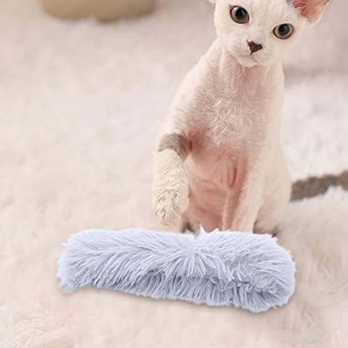 Mairbeon Pet peluş oyuncak Kedi Teaser çiğneme oyuncak Fiziksel Egzersiz Dahili Catnip Buruşuk Topu Güzel Interaktif Oyuncak