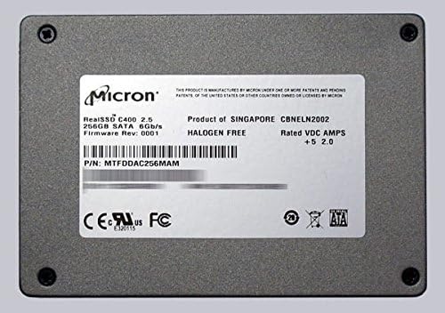 Mikron 128 GB C400 SSD 9.5 mm, NARD MLC, SATA III, 2.5 Katı Hal Sürücü MTFDDAK128MAM