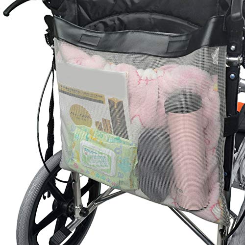 Tekerlekli sandalye çantası, yürüteç çanta düzenleyici Başucu saklama çantası Kadınlar için Adam Tekerlekli Sandalye Depolama
