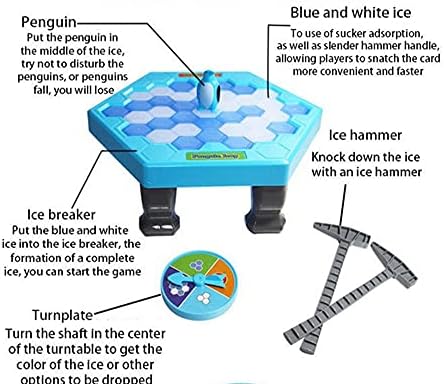 SuperLi Bulmaca Masa Oyunları Penguen buz vurma Penguen buz Küpleri Kaydetmek Penguen Vurmak buz Blok Duvar Oyuncaklar Masaüstü