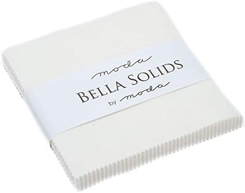 Moda Bella Solids 9900PP-200 Kapalı Beyaz Çekicilik Paketi; 42-5 Kareler