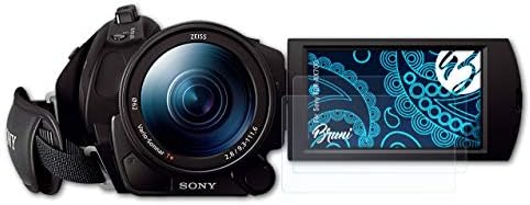 Bruni Ekran Koruyucu Sony FDR-AX700 Koruyucu Film ile Uyumlu, Kristal Berraklığında Koruyucu Film (2X)