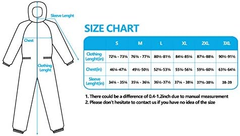 Clylmedical Tek Kullanımlık Koruyucu Tulumlar Tam Takım İzolasyon Elbisesi L Beyaz