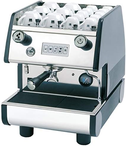 La Pavoni Pub 1V-B Elektronik Programlanabilir Dozaj Espresso Makinesi ile Dijital Kontrol Pedi ve Mikroişlemci, 1 Grup Hacimsel,