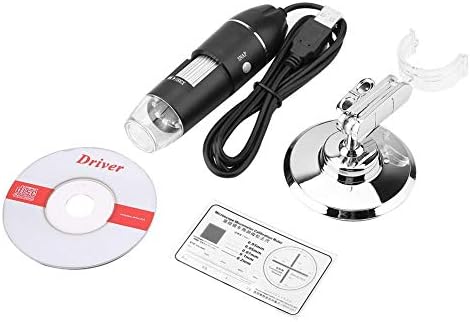 LED Dijital Mikroskop 50X için 500X2 MP USB Büyüteç 8 LED Büyütme Endoskop Kamera Büyüteç PC Video Kamera ile Standı (Destek