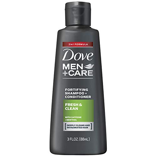 Dove Men + Care Normal ve Yağlı Saçlar için 2'si 1 Arada Sıkılaştırıcı Şampuan ve Saç Kremi Kafeinle Taze ve Temiz Saçları Güçlendirmeye