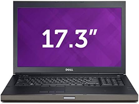 Dell Precision M6800 17.3 inç Dizüstü Bilgisayar - Intel Core i7-4800MQ 2.7 GHz 8GB 500GB DVDRW Windows 10 Professional (Yenilenmiş)