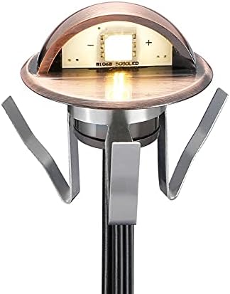 TANGIST zemin lambası, 10 paketi gömme armatürler zemin lambası su geçirmez bahçe adım ışık 12 V alüminyum aydınlatma için bahçe