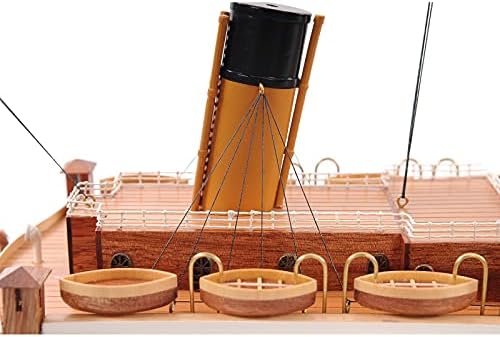 Lage Titanic Boyalı Model Gemi, %100 Elle Sıfırdan İnşa Edilmiş Plank on Frame Yapım Yöntemi, Genel olarak: 14 Y x 40 G x 4,5
