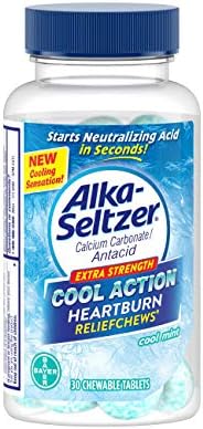 Alka-Seltzer Cool Action reliefchews, Çeşitli, 30 Sayım
