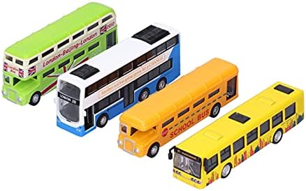 Shanrya Otobüs Oyuncak, Anti Sonbahar Karikatür Graffiti Sprey Boya Otobüs Modeli Çocuklar için Güvenli Malzemeler ((Grup D,