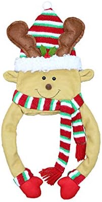 keaıduoa Noel Ağacı Topper Noel Baba Kardan Adam Geyik Üst Hugger Kış Wonderland Parti Süslemeleri ıçin Şükran Yeni Yıl Noel