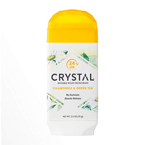 Kristal Görünmez Katı Deodorant-Vücut Deodorantı, Papatya ve Yeşil Çay, 2.5 Ons