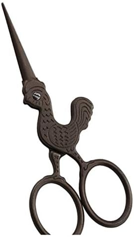 GHDZJPN 1 Adet/grup Dayanıklı Paslanmaz Çelik Vintage Klasik Nakış Makas Tırnak Sanat Leylek Vinç Kuş Makas Kesiciler Şekillendirici