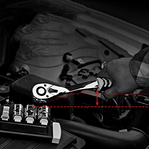 MLQ 150 Adet Kol Cırcır Anahtarı Araç Seti, Oto Tamir El Aracı Kiti, Komple Özellikler, Yüksek Sertlik, Tamir için Uygun Motorlar,