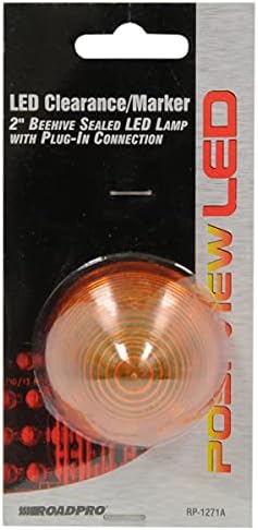 RoadPro RP-1271R Kırmızı 2 Arı Kovanı Mühürlü Plug-İn Bağlantılı LED Işık