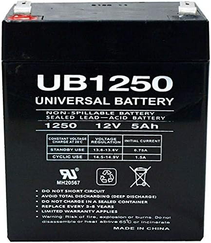 3 Adet UPG UB1250 12 V 5Ah UPS Yedek Pil 4.5 Ah Değiştirir, Kalıcı CB4.5-12 ile Uyumlu