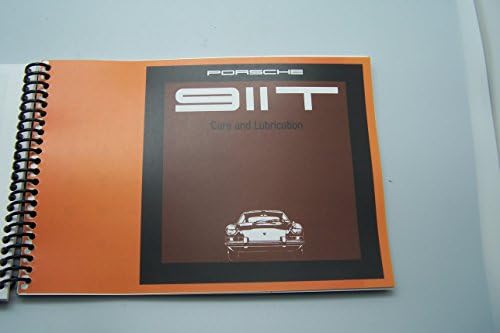 1969 Porsche 911 t Kullanım Kılavuzu 1968 yeni fabrika baskısı