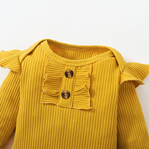 2 ADET Bebek Kız Giysileri 0-18 Ay Bebek Giyim Setleri Romper Pantolon Kafa Bandı Sonbahar Kış