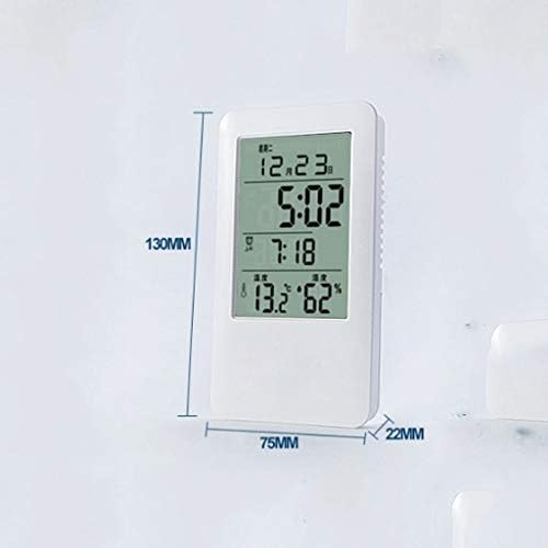 WODMB Termometre Dijital Kapalı Termometre Higrometre ile Nem Ölçer, doğru Sıcaklık Nem Monitör Metre ile Dokunmatik Kapalı